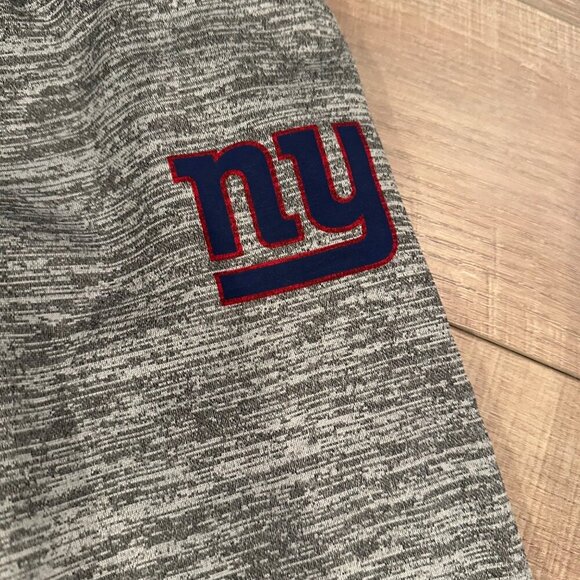 NFL Team Apparel Kids Giants Grey Jogger Sweatpants Size 10-12 - Picture 3 of 10